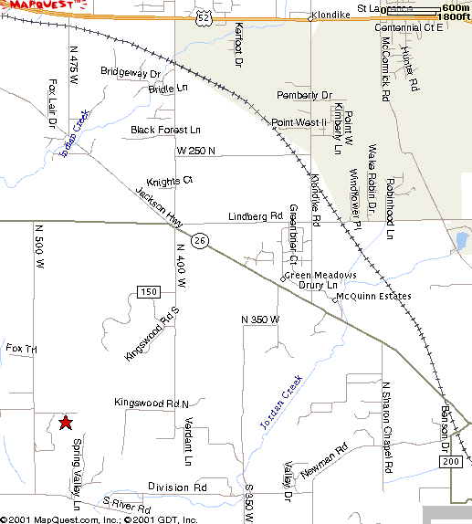 72 Limberlost Map