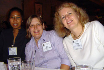 Aye Thuzar, Jodie Boyer, and Professor Hambrusch