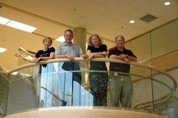 Jean Jackson, Dr. Tim Korb, Prof. Susanne Hambrusch, and Tony Vidmar