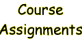 Course Homework