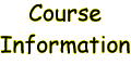 Course Information