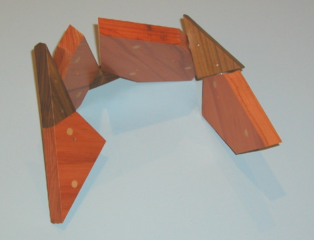 triangle-to-square assemblage