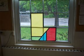 stained glass gnomon