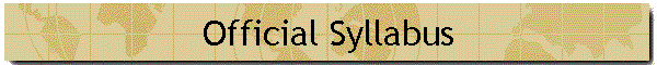 Official Syllabus