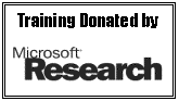 Text Box: Training Donated by
 
