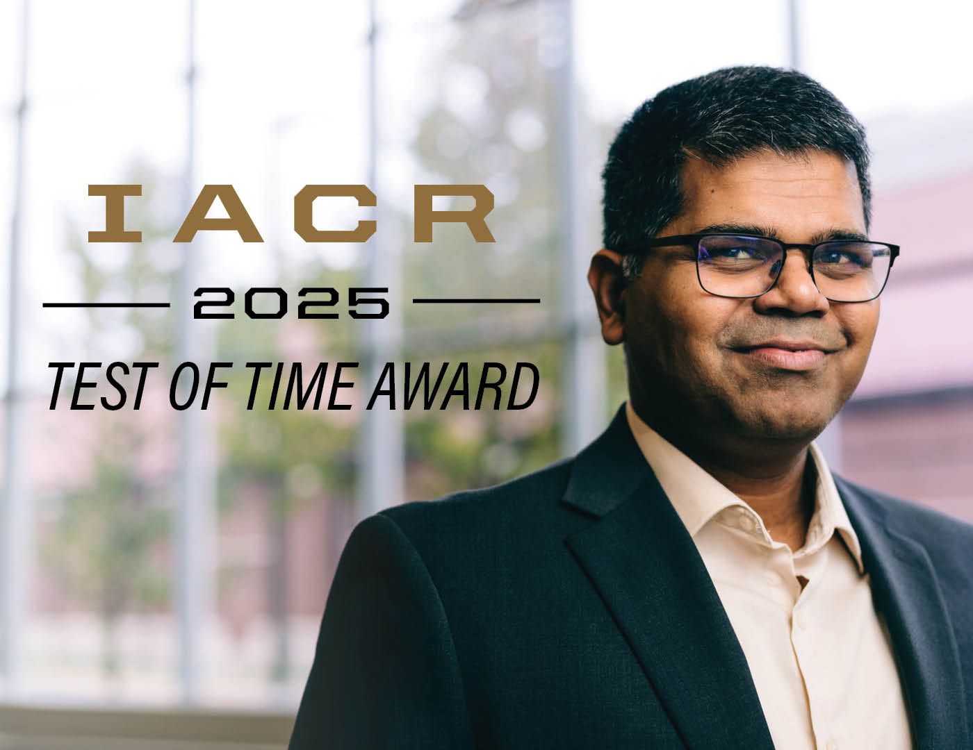 Associate Professor of Computer Science, Aniket Kate (photo courtesy of Brian Powell)