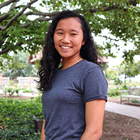 Victoria Liu, a senior and computer science major in the software engineering track