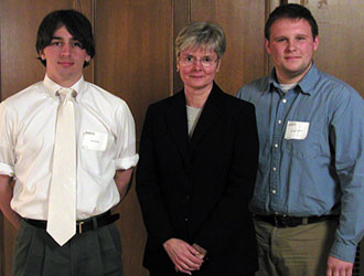 Robert Insley, Donna Chastain, and Zachary Tatlock