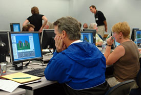 Workshop participants enjoyed learning programming in ALICE.