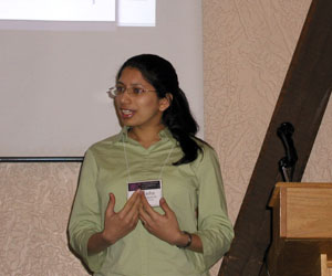 Abhilasha Bhargav-Spantzel gave a lightening talk and poster presentation at the InWIC conference. 