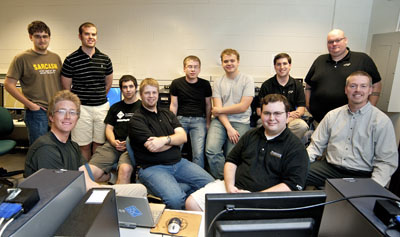  Purdue's 2010 Cluster Challenge student supercomputing competition team