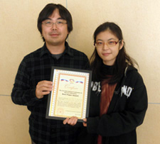 Prof. Kihara and Dr. Lee