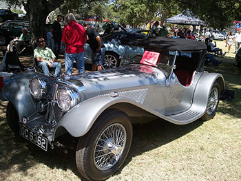 1939 SS Jaguar car