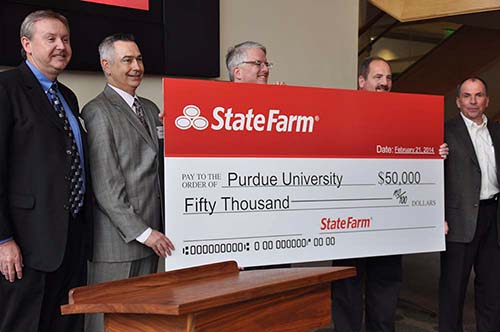 State Farm Check Presentation