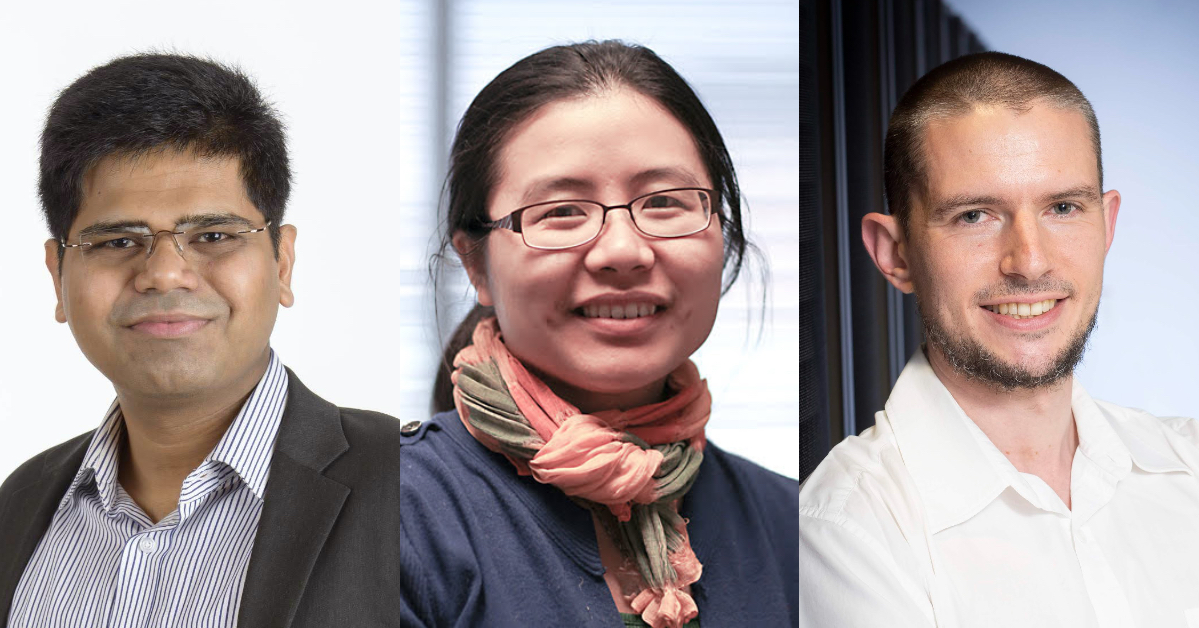 Associate Professors; Ankiet Kate, Chunyi Peng, and Tiark Rompf