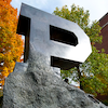 Purdue University Block P statue