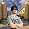 Purdue CS senior, Esteban Vicente-Paulino Richey, has built Purdue’s campus inside of the popular video game Minecraft