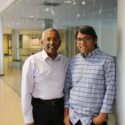 Professor Alex Pothen and Dr. S M Ferdous