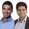 Professor Petros Drineas, Associate Head of the Department of Computer Science and Associate Professor Aniket Kate