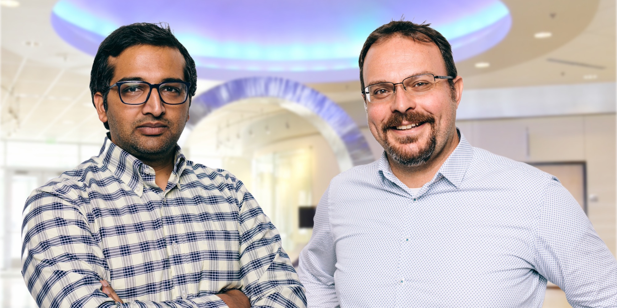 Assistant Professor Rajiv Khanna and Associate Professor Vassilis Zikas