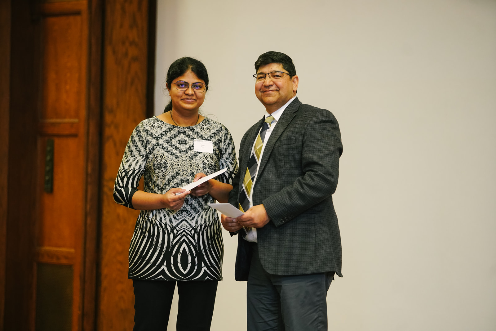 Sayali Kate, winner of the Boyce Graduate Teacher Award