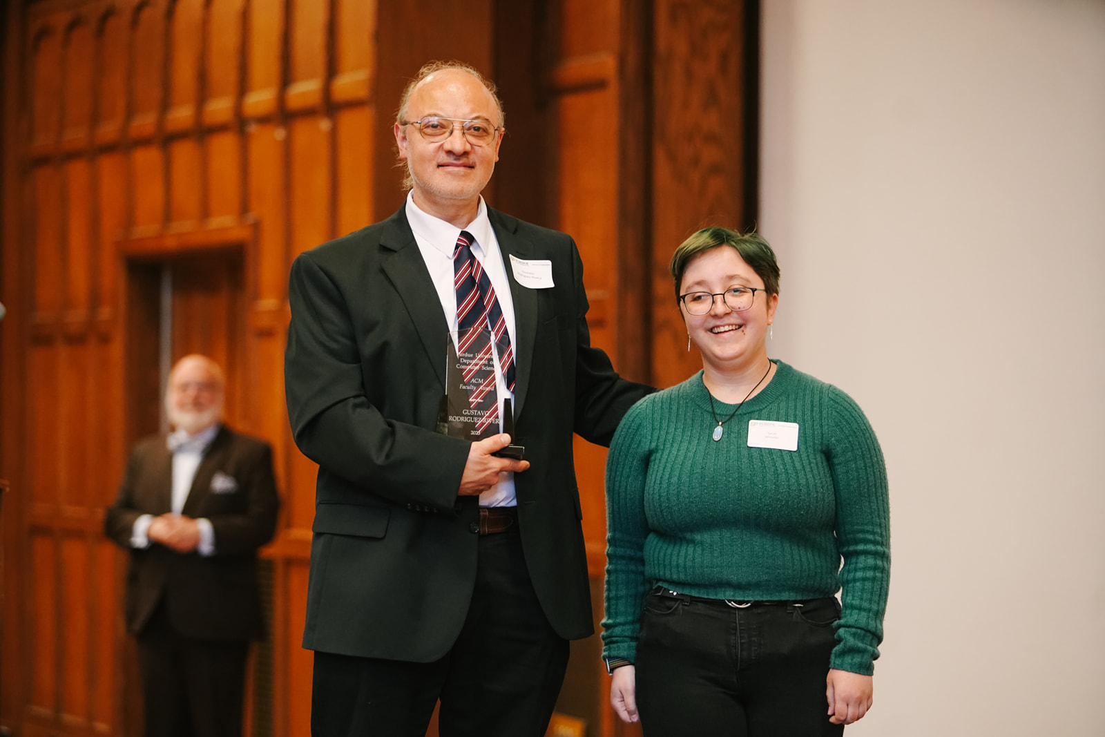 Professor Gustavo Rodriguez-Rivera won the ACM Faculty Award