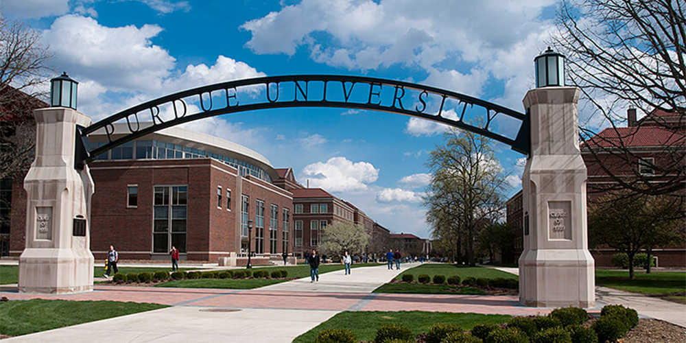 Purdue University State and Grant Street Gateway