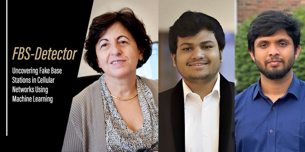 Researchers Professor Elisa Bertino, Dr. Imtiaz Karim and graduate student Kazi Mubasshir