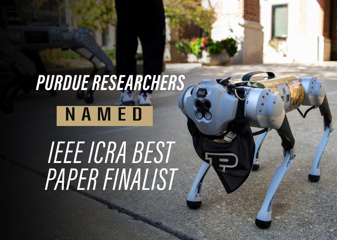 Halo, a robotic canine at Purdue University