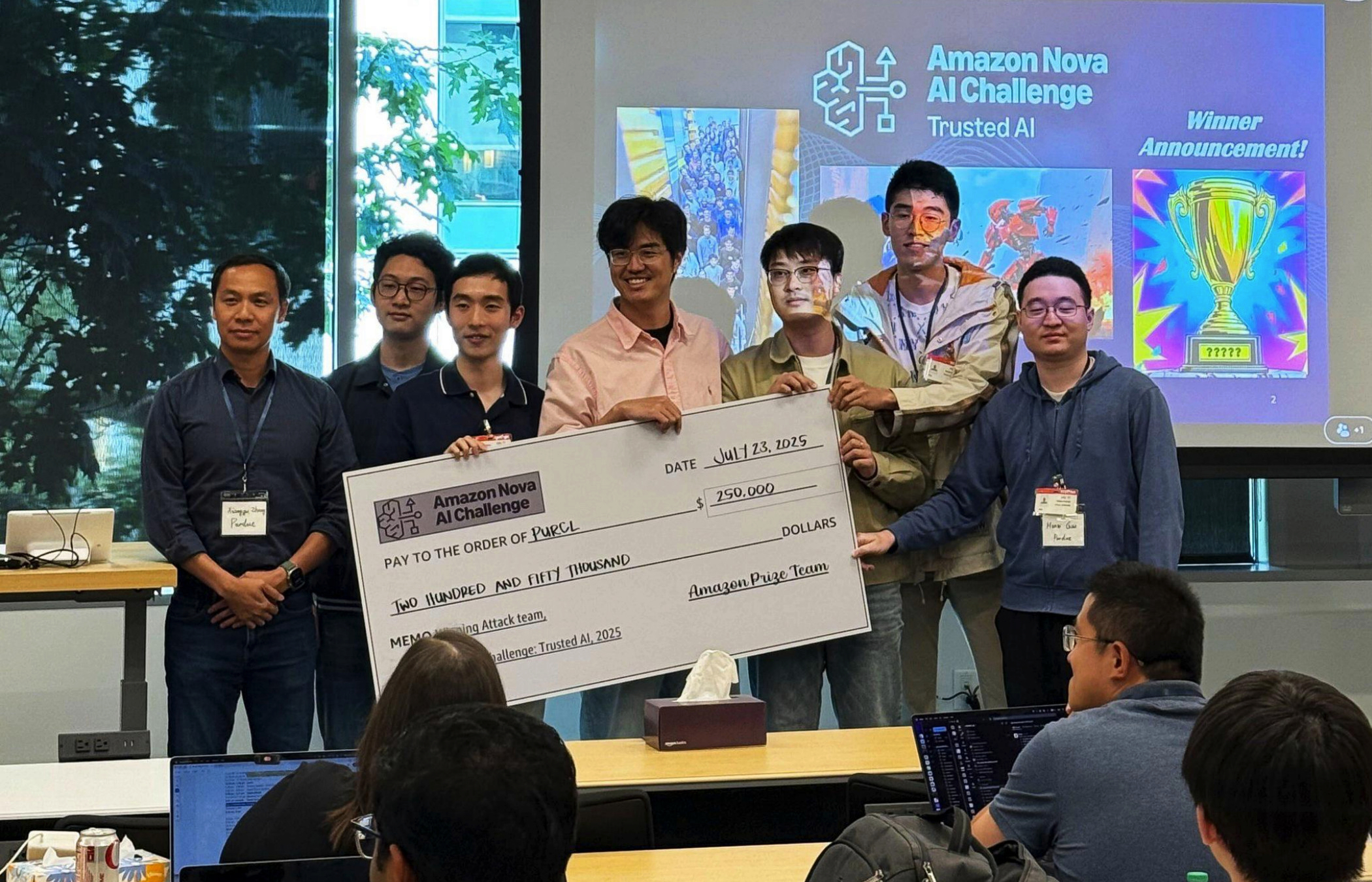 Purdue’s Amazon Nova AI team, PurCL.