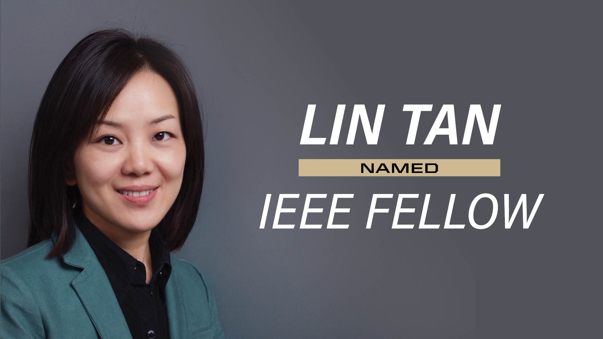 Lin Tan, Professor of Computer Science and University Faculty Scholar at Purdue University
