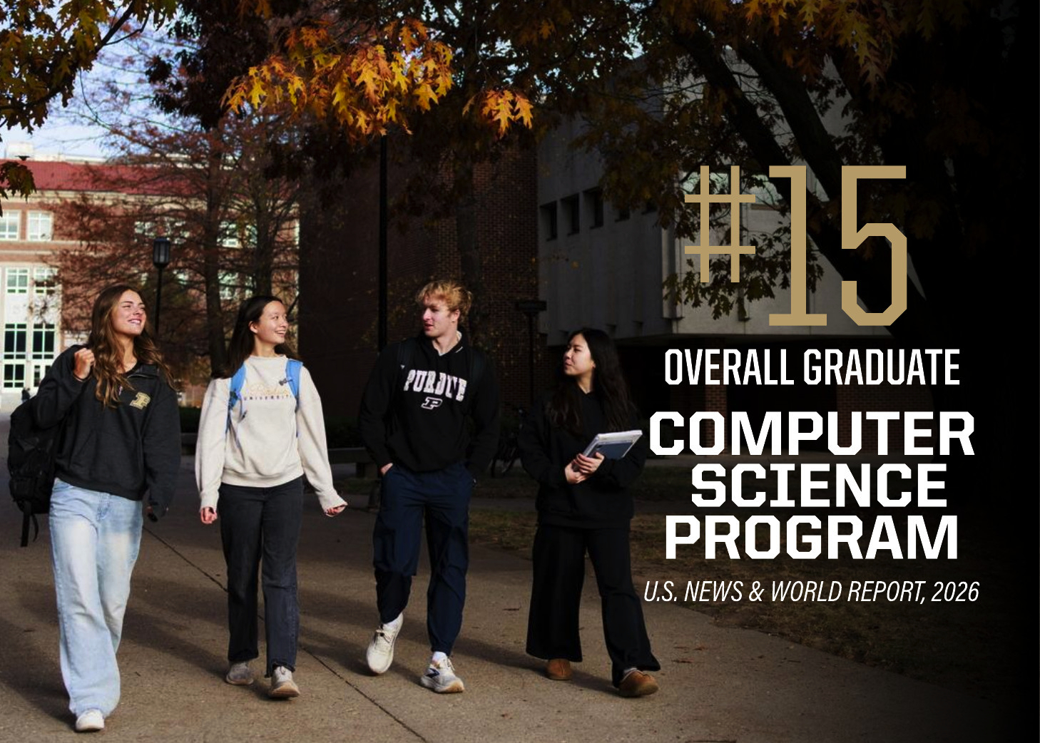 Purdue Computer Science ranks among top 15 in the nation