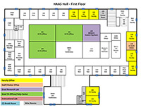 Felix Haas Hall 1st Level floor plan