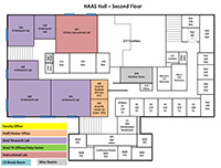 Felix Haas Hall 2nd Level floor plan